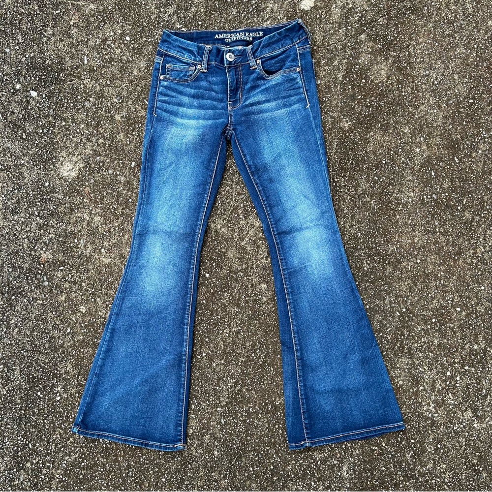 American Eagle Boho Artist Flare 4S EUC